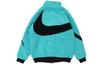Nike Мужские бархатные куртки с воротником-стойкой, средняя модель BQ6546-301