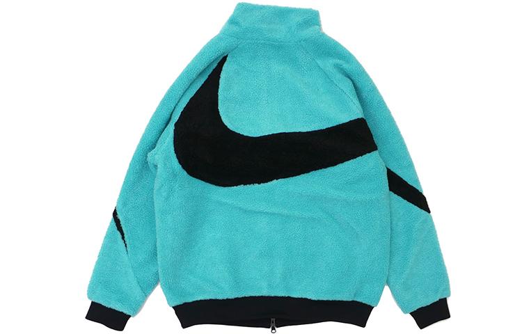 Nike Мужские бархатные куртки с воротником-стойкой, средняя модель BQ6546-301