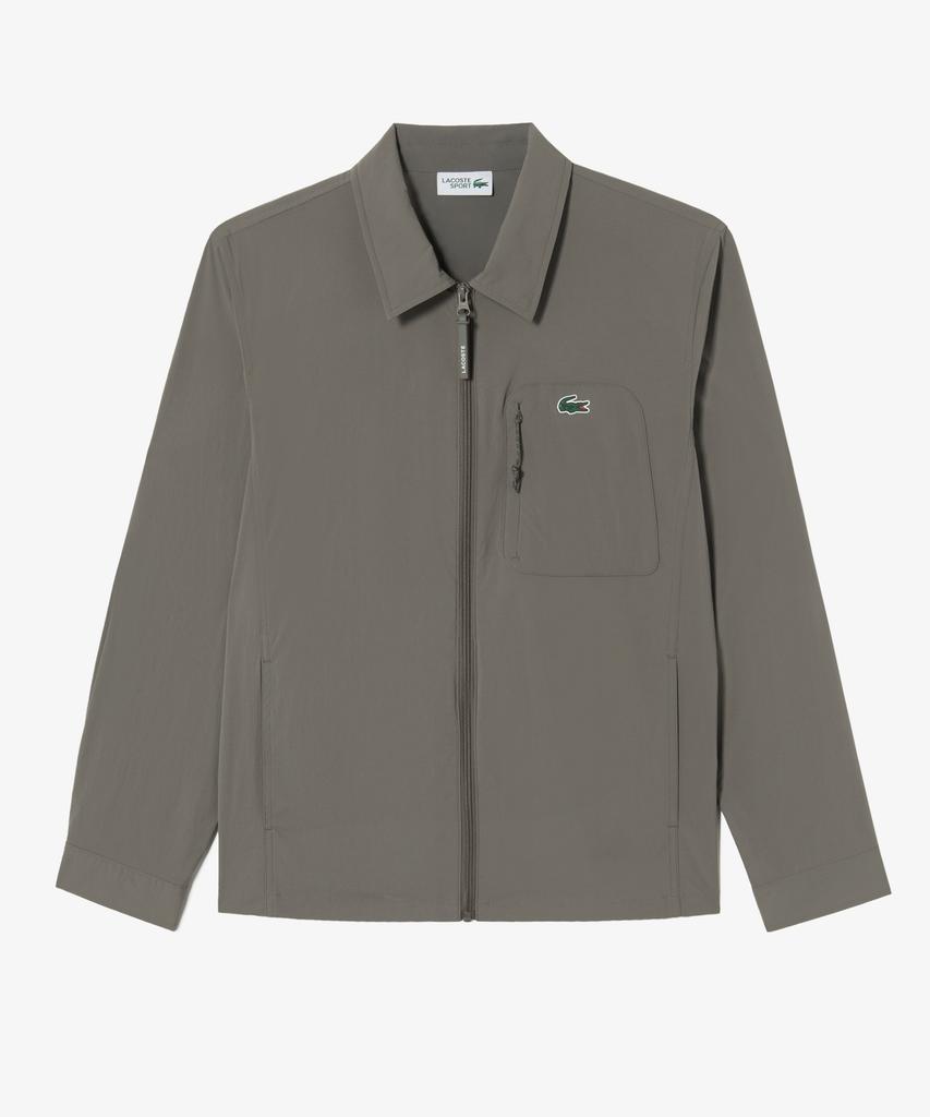 Мужской вязаный джемпер в стиле рубашки Lacoste Sh797E-56G Bmy