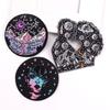3 Pcs/pack Fusible Embroidery Patch Iron On Patches For Clothing Thermoadhesive Patches For Jackets Jeans Backpack Ironable Sewing Patch