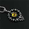 Мужская подвеска Punk Hell Evil Red Eye из нержавеющей стали 316l с цепочкой для ожерелья - C123