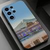 Ретро японский винтажный чехол с поездом для Samsung Galaxy S24,25,26,23 22,21,S20 Plus Ultra FE мягкие чехлы fundas