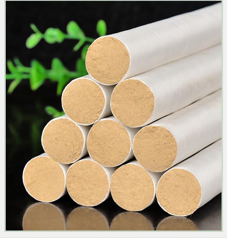 Miao Ai Tang Pure Mugwort 50:1 Golden Moxa Sticks - Five-Year Aged for Household Moxibustion