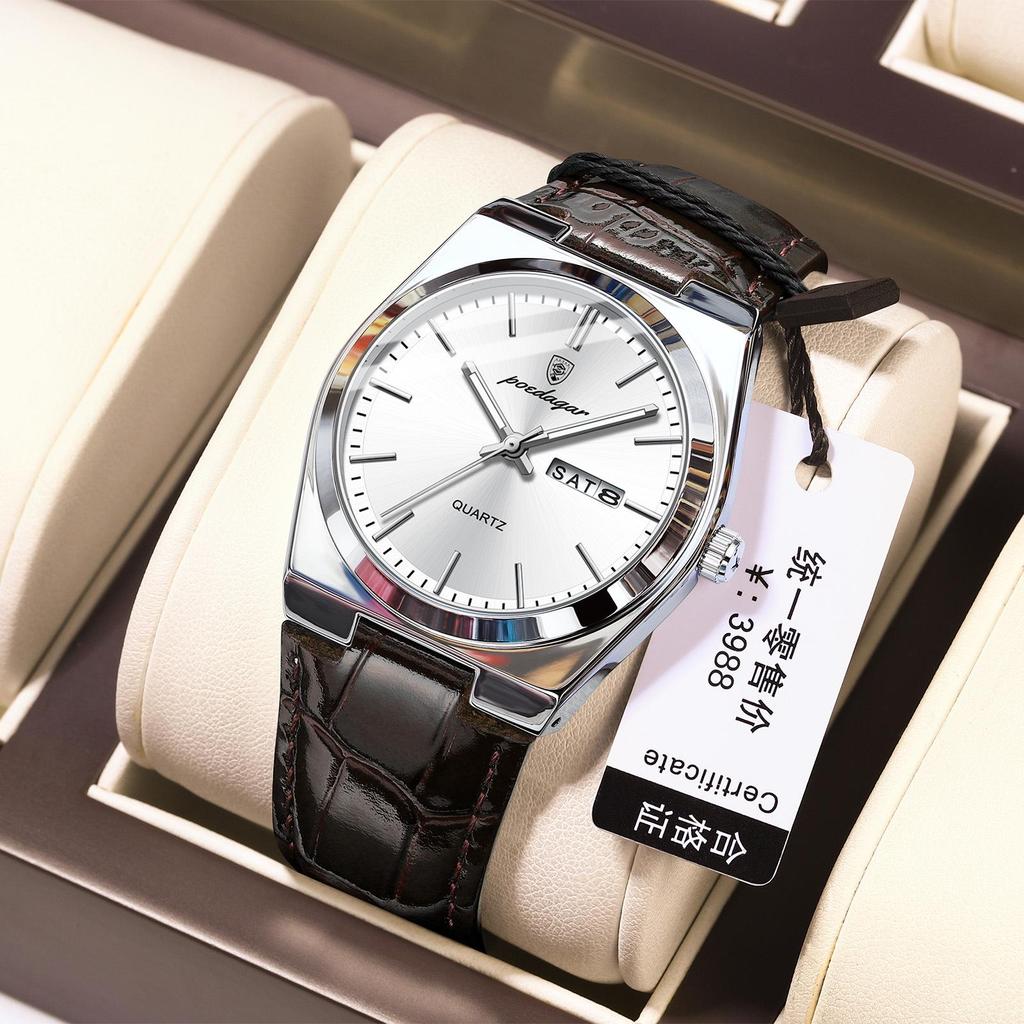 Новые швейцарские ультратонкие мужские водонепроницаемые повседневные кварцевые часы