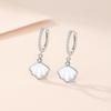 Yibei Diamond Earrings Women's Light Luxury Fashion Versatile Ear Buckles New Niche Design Earrings