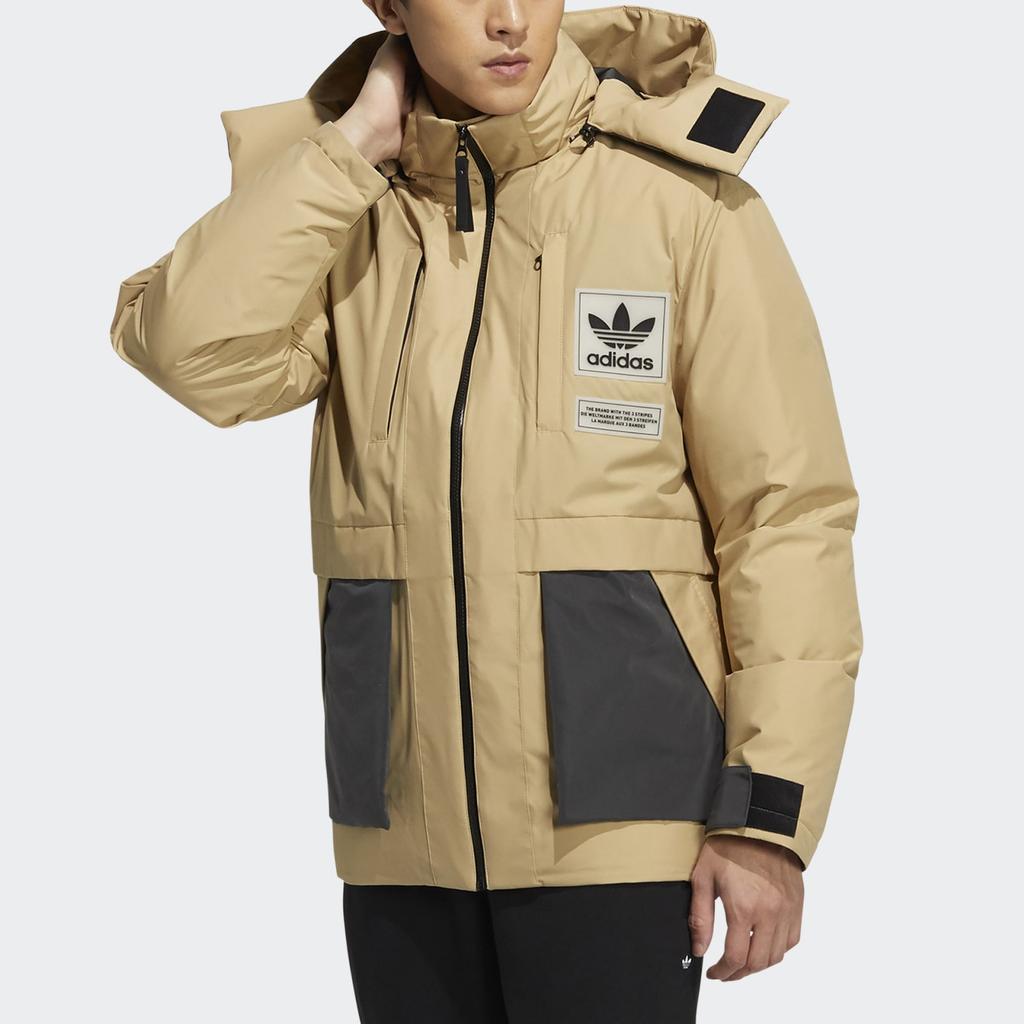 adidas Originals Коллекция Trefoil Комплект Пуховик Зимний Мужской Кремовый H66018