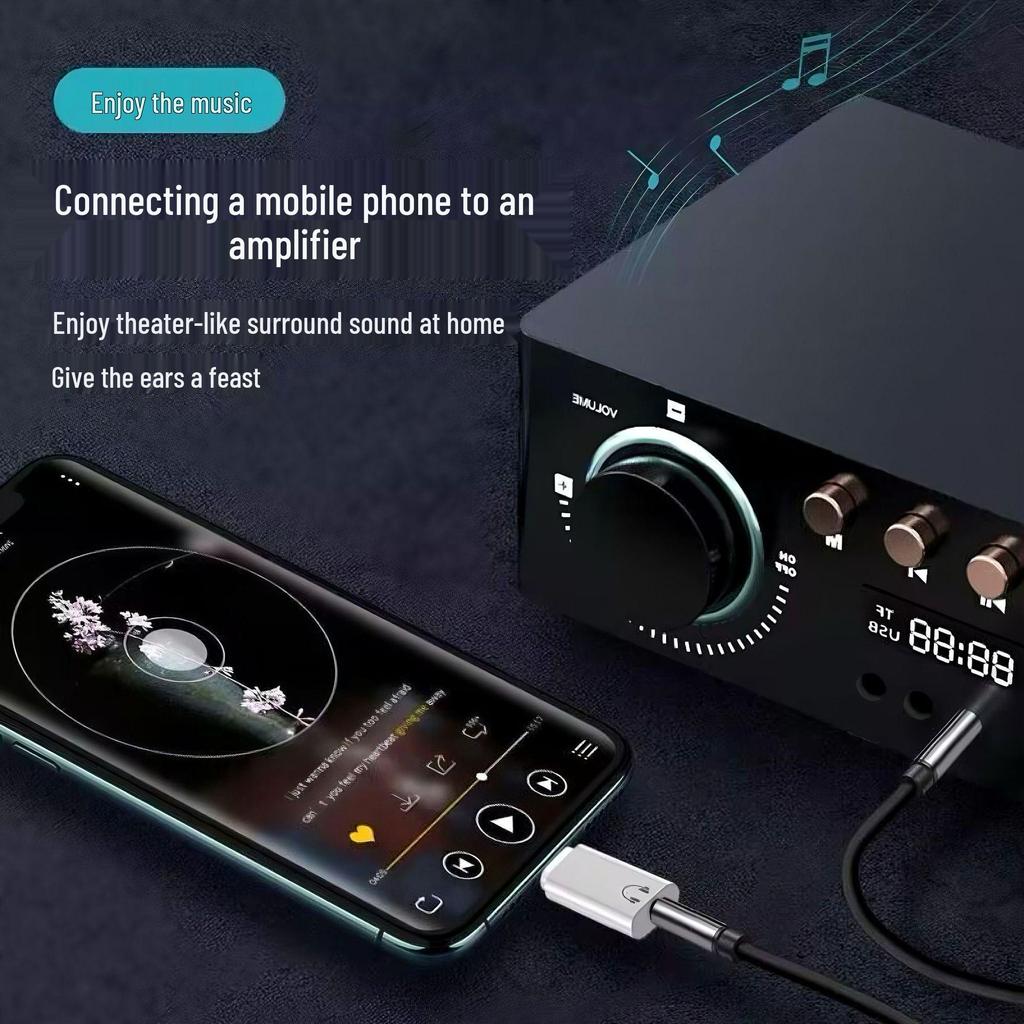 Универсальный аудиоадаптер USB-C на 3,5 мм для планшетов и смартфонов