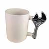 Special-shaped Handle Mug, Tool Handle Ceramic Mug, Hammer Wrench/iron Pliers/axe Screw Coffee Cup