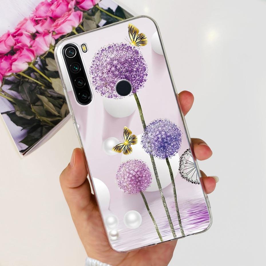 Для Xiaomi Redmi Note 8 8T Чехлы для телефона Модный Расписной Мягкий Силиконовый Задний Чехол Для Redmi Note 8 Pro Funda Note8 T 8Pro Бампер