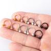 Lip Piercing Retainer Men Gifts Women Piercing Nose Ring Body Jewelry Stainless Steel Septum Rings