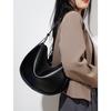 Niche High-end Fashion Crossbody Half Moon Bag Fashionable One Shoulder Crossbody Niche Design Handbag Women's Bag