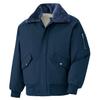 Midori Anzen Long Sleeve Pilot Nylon with Cold Weather Size LL Jacket, Boa, Workwear, PJ07, Navy,
