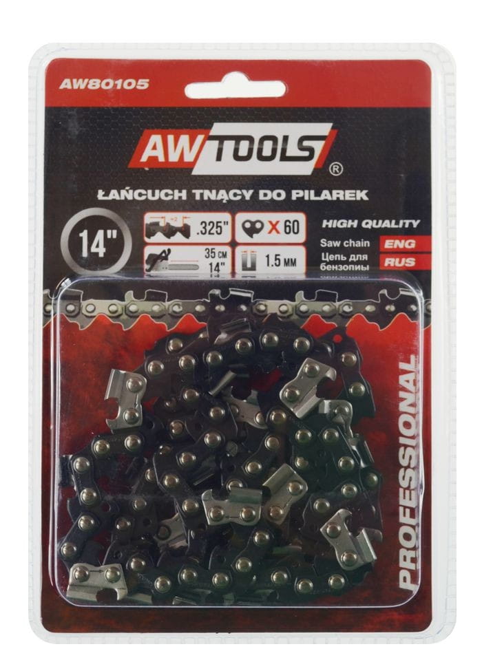 AWTOOLS SAW CHAIN 35cm/60/325""/1.5/BLACK LINE