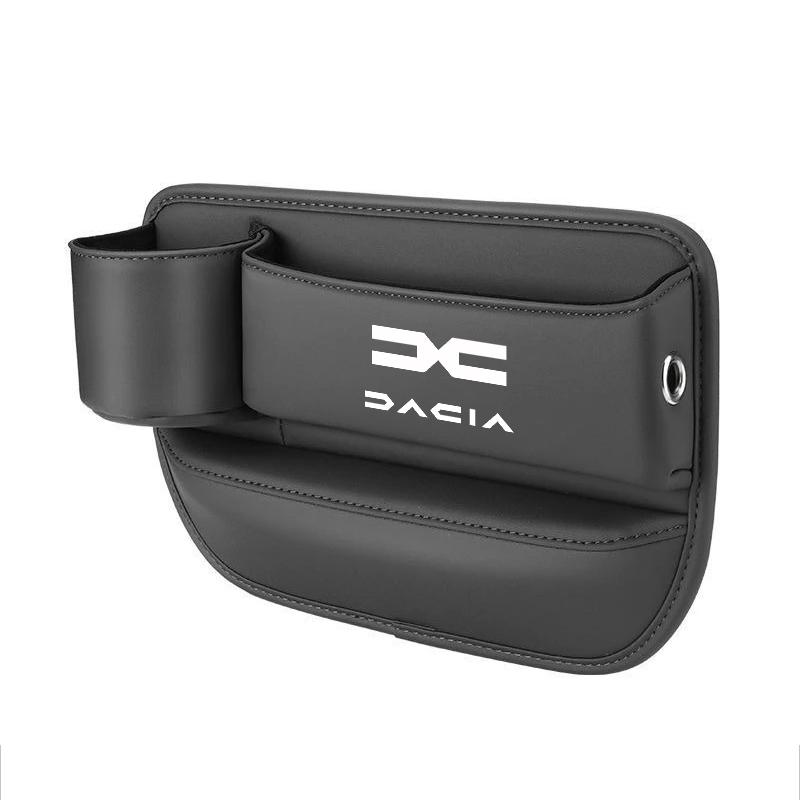 BGS1 Car Seat Gap Water Cup Holder Side Organizer Pocket For Dacia Logan Sandero Duster Lodgy Spring Jogger Dokker Stepway Bigster
