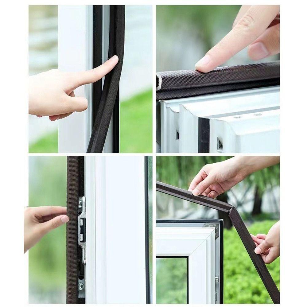 2 метра Погодный уплотнитель Звукоизоляционная пена Оконный уплотнитель Новый уплотнитель Стопор Дверь