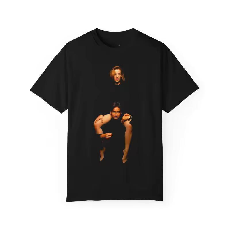 Fun X-Files Themed T shirt for Men, Summer New Harajuku Style Unisex Casual T shirt