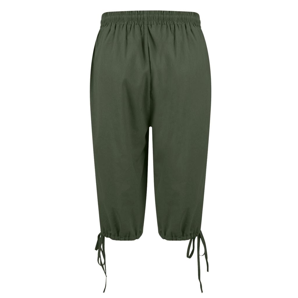 Женские повседневные брюки с эластичным шнурком и карманами, повседневные брюки с пятью брюками на шнуровке