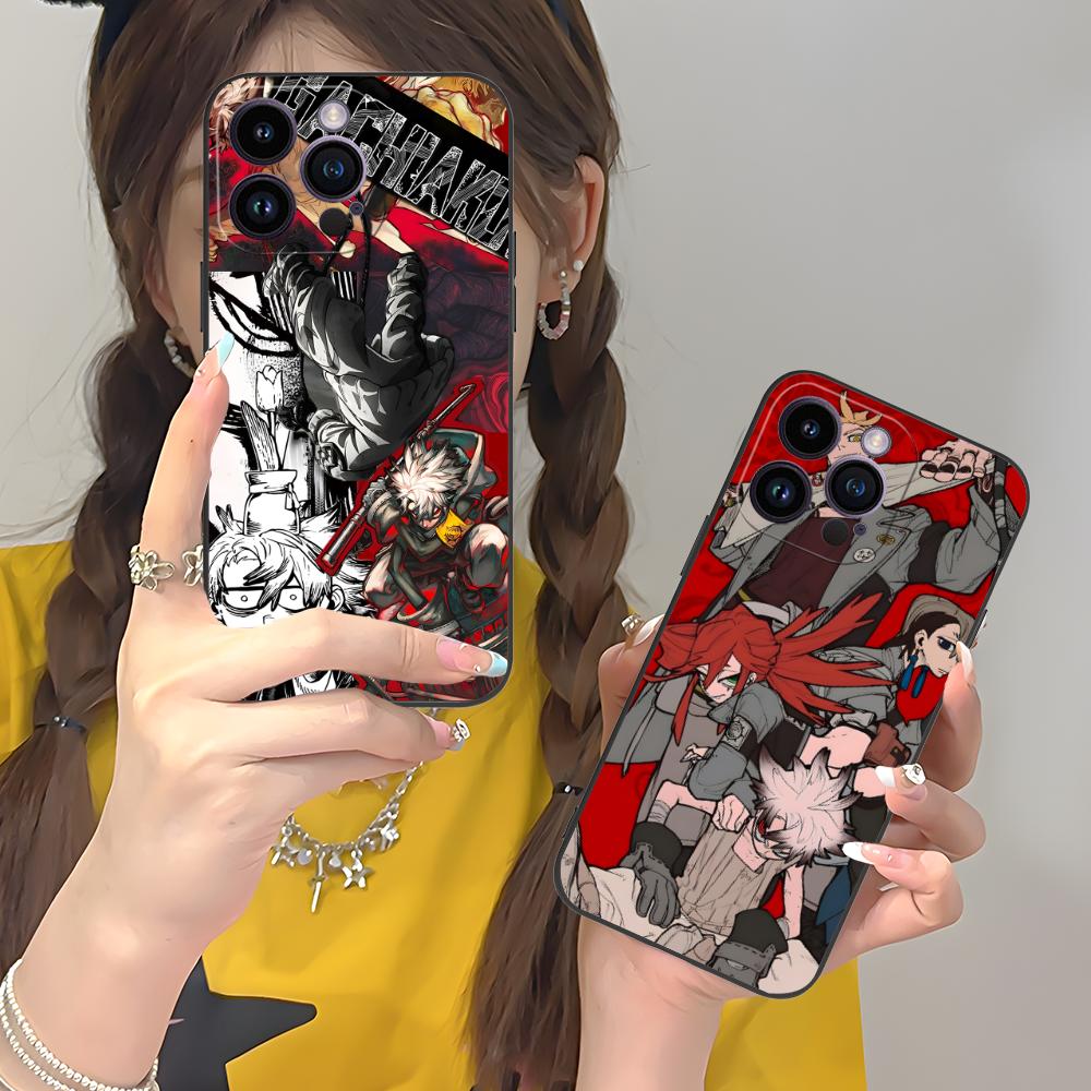 Аниме Gachiakuta Чехол для мобильного телефона для iPhone 17 16 15 14 13 12 11 X XR XS 8 7 Pro Max Plus Mini Цветной Защитный Чехол Роскошный