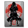 Japanese Style Anime Canvas Poster Demon Slayer Decorative Painting Abstract Character Mural for Home Children's Room Decor Gift No Frame