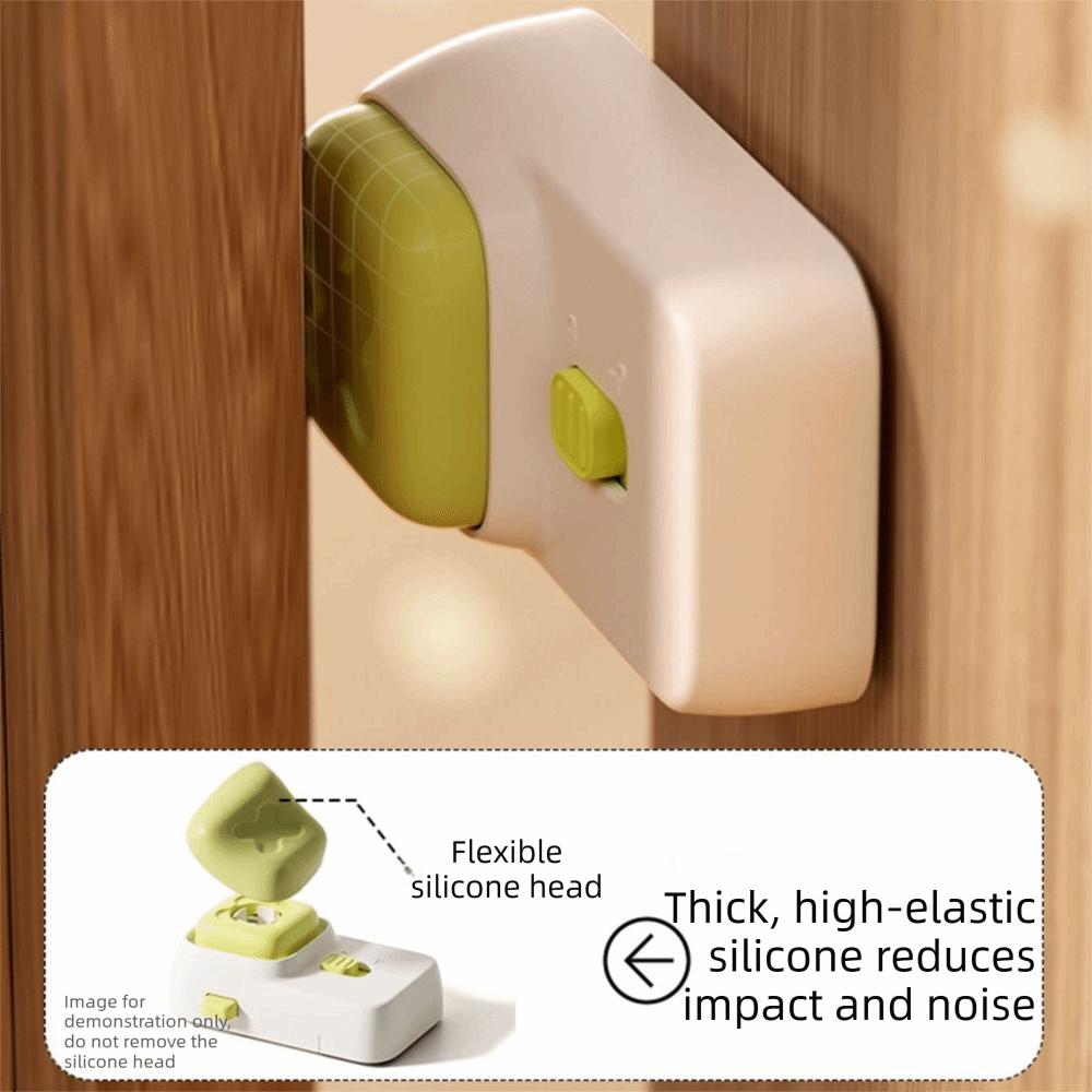 Soft Protector Childproof Door Holder Self-adhesive Silicone Doorstop Door Pinch Guard Home Safety