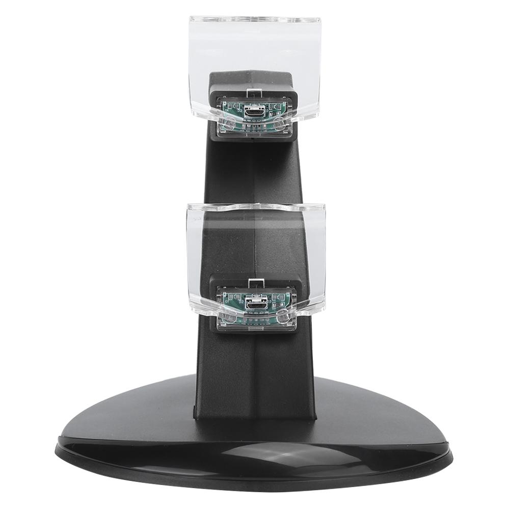 2 In 1 Double Airplane Gamepads Desktop Charger Charging Stand Accessory for PS4