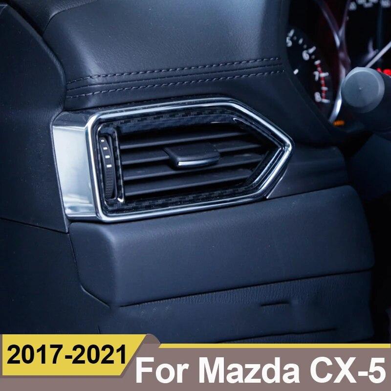 For Mazda CX-5 CX5 CX 5 2017 2018 Car Dashboard Air Vent Trim Cover Outlet Bezel Frame Garnish Molding Surround