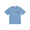New MLB MONOGRAM Collection Los Angeles Dodgers SS25 T Shirt Unisex Dark Sky Blue 3ATSM1053-07SBD