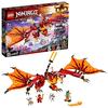 LEGO Ninjago Атака Огненного Дракона 71753 Игрушечный Дракон Ниндзя для Мальчиков от 8 лет