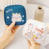 Portable Kawaii Makeup Bag Coin Purse Cosmetic Bags Napkin Pouch Sanitary Pads Bag