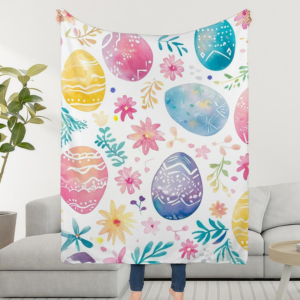 Blanket Throw Super Cosy Plush Living Ostern Room Sofa Couch Childish Birthday Easter Gifts