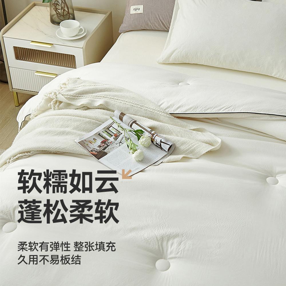 FAMCX GJILY Одеяло с наполнителем из соевого волокна, размер Queen, теплое, удобное, стеганое, тонкое одеяло, двуспальное постельное белье 180x220