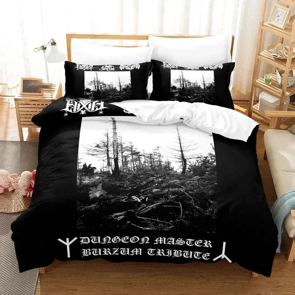 Роскошный Новый 3D Принт Burzum Удобный Пододеяльник Наволочка Постельное Белье Детская Спальня Декор Домашний Текстиль