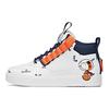 Snoopy Collaboration High-Top Sneakers Women Sneakers White Blue Orange 922128017-1