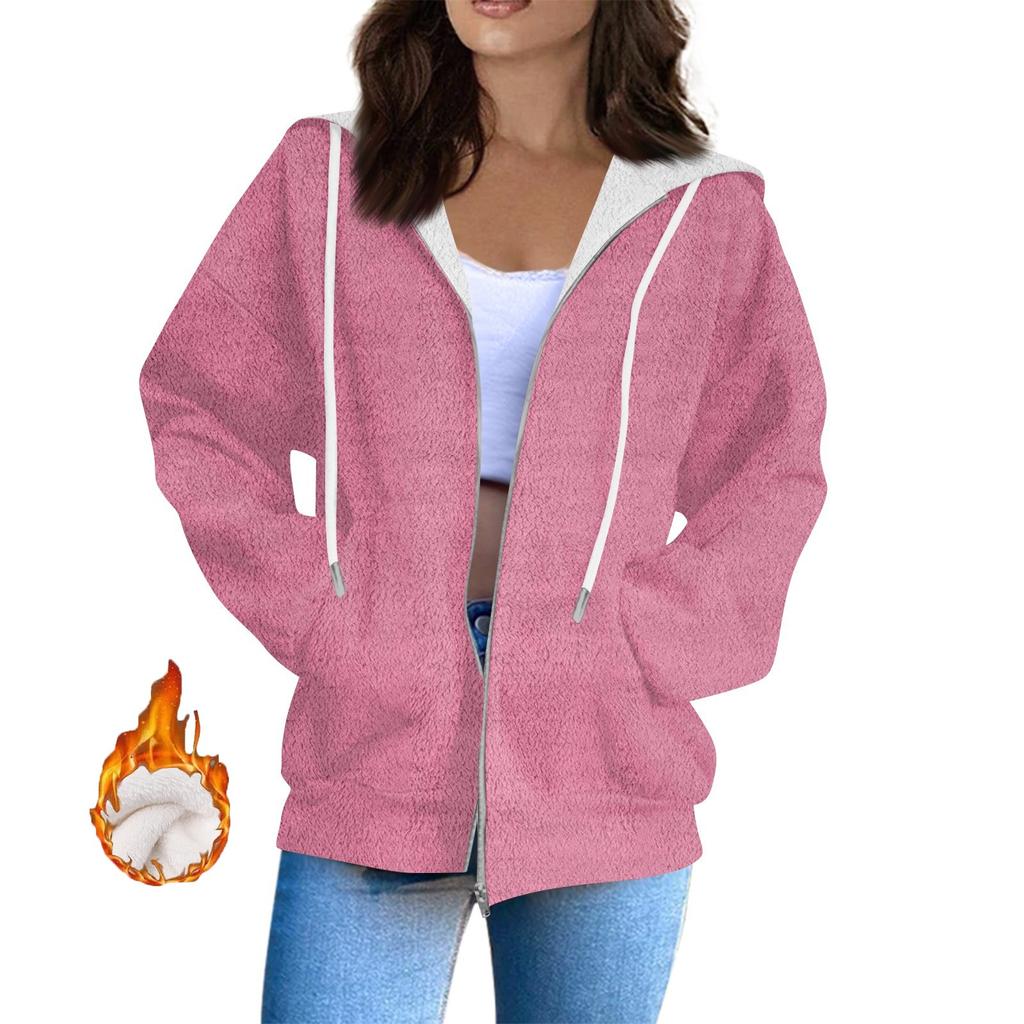 Women's Sweatshirt Sports Flannel Sweatshirt Long Sleeve Top Casual Hoodies Sweatshirt