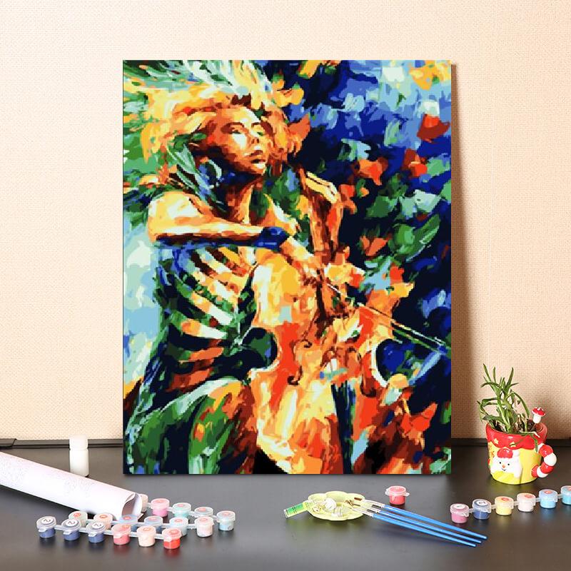 Canvas Home Decoration Numbers Oil Painting Digital Oil Painting Art DIY Paint By Numbers