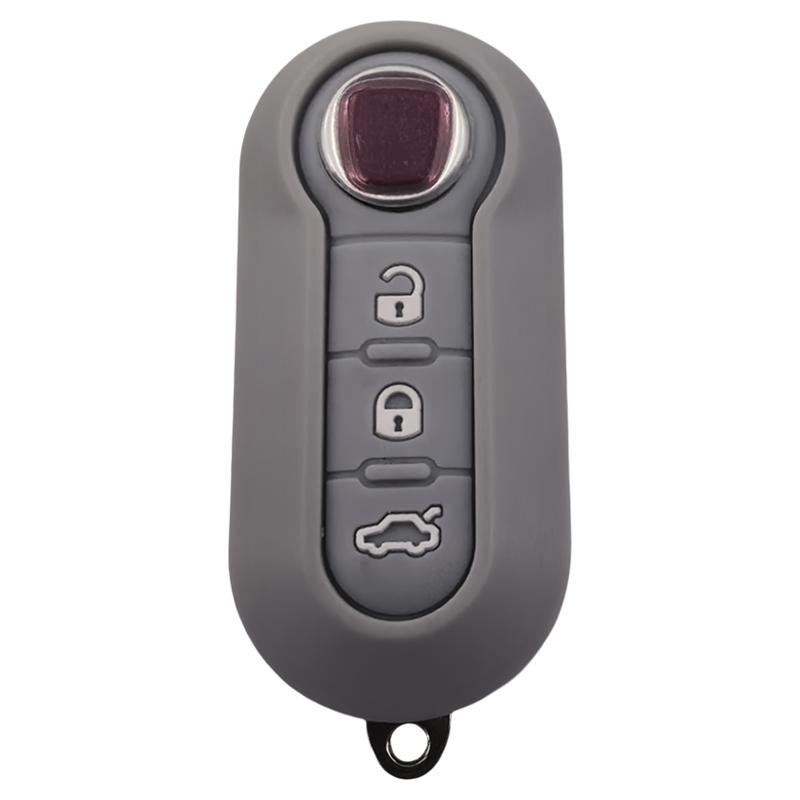 Cocolockey 3 Buttons Flip Remote Key Shell for FIAT 500 Bravo Croma Doblo Ducato Fiorino Linea Panda Grande Punto Scudo