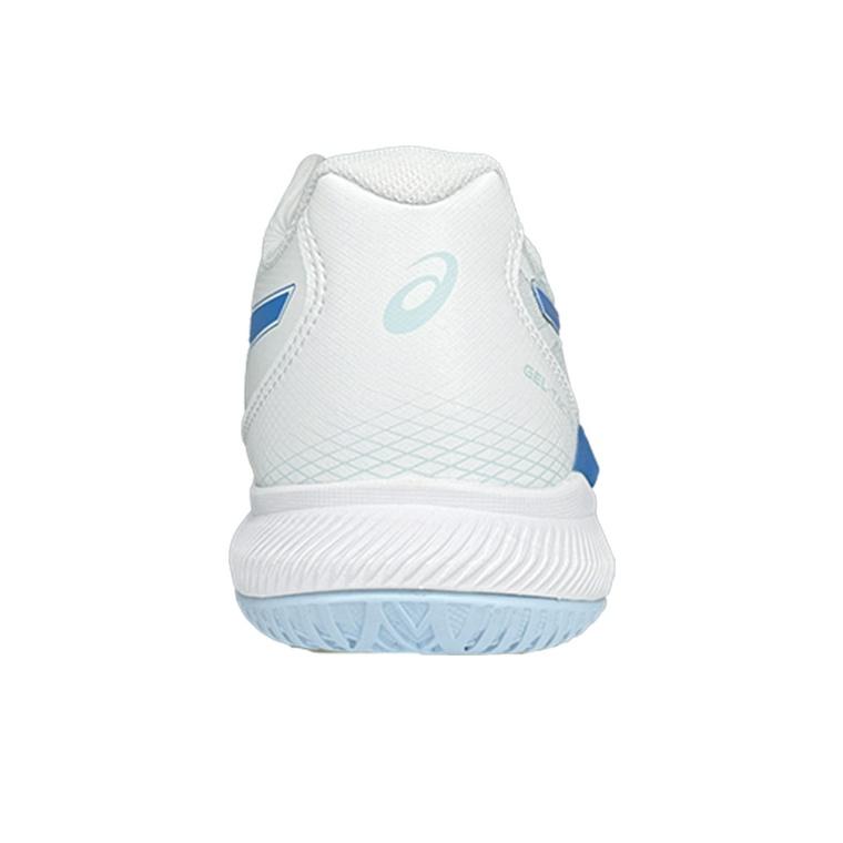 Asics Кроссовки унисекс Gel Tactic 12 2E Wide Белый Синий Берег 1073A071-103
