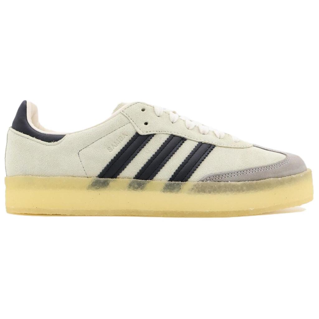 Ronnie Fieg x Clarks x adidas 8th Street Samba Коллекция Kithmas - Белый Черный Унисекс Кроссовки Кремовый Меловой-Белый Основной-Черный IE4033