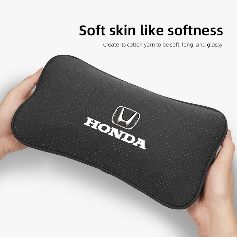 Car Headrest Neck Support Comfortable Pillow Seat Waist Cushion For Honda Civic FIT Accord Prelude CRV 5th City CRZ CRX Jazz HRV TO0