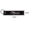 Remove Before Flight 3pcs/set Fashion Car Keychains Black Funny Key Chain Key Chains Penty Dropper Letter Llavero