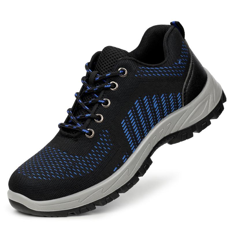 Ударопрочные и проколостойкие туфли для охраны труда, мужские защитные туфли с металлическим подноском, рабочая обувь