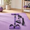 Pedal Resistance Band with Handle 2/4/6-Tube Abdomen Waist Arm Legs Workout Band