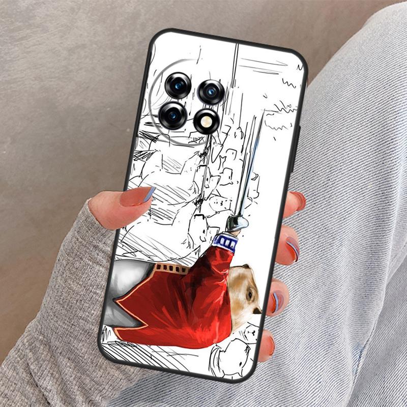 Милый Мультяшный Чехол Капибара для OnePlus Nord 4 3 CE 2 Lite N20 N10 N30 OnePlus 8T 10T 13 13R 12 12R 11 10 Pro