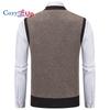 Cozy Up Men's Sweater Vest Cardigan Button Front Knitwear Contrast Color Argyle Sweater Vest