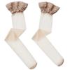 Slimming Over-knee Lace-up Sheer Stockings, JK Stockings with Pure Erotic Style, Anti-slip and Stretchable, Slimming Stockings