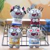Cute Cute Plants Vs. Zombie Pendant Plush Toys Little Brother Worship Bag Hanging Ornament Keychain Doll