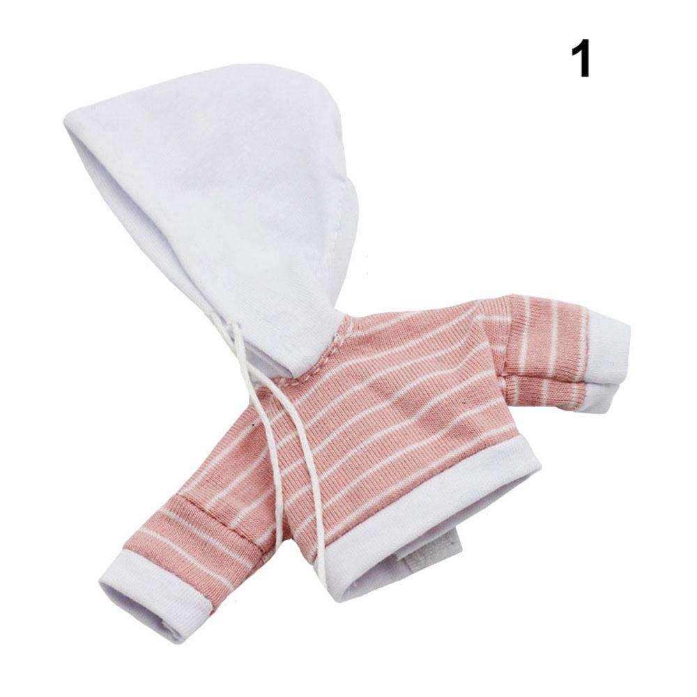 Одежда Аксессуары 11,1/12 Кукольная футболка Свитер Полосатый свитшот Длинный рукав Одежда Кукольное пальто