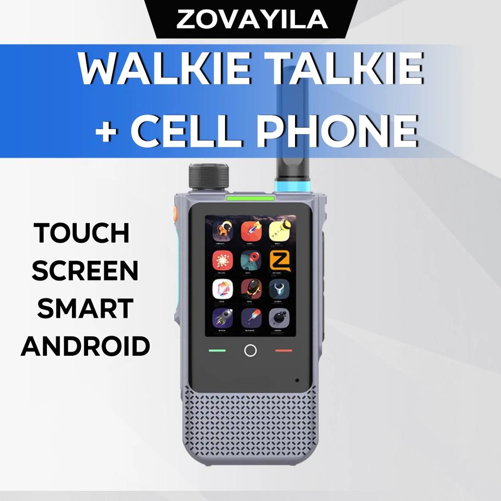 Source ZELLO Foreign Trade Walkie-talkie Android POC Walkie-talkie Realptt Touch Screen Public Network Manufacturer Wholesale