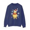 Womens/Ladies Winnie The Pooh Winter Wishes Sweatshirt