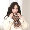 Korean Style Women Scarf Jacquard Woolen Neckerchiefs Fashion Winter Knitted Scarves  Gifts